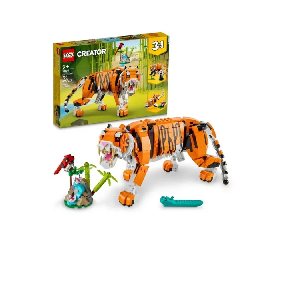 Lego Creator #31129 3in1 Majestic Tiger 755pcs NEW